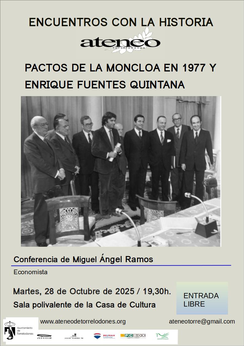 Pactos de la Moncloa en 1977 y Enrique Fuentes Quintana7